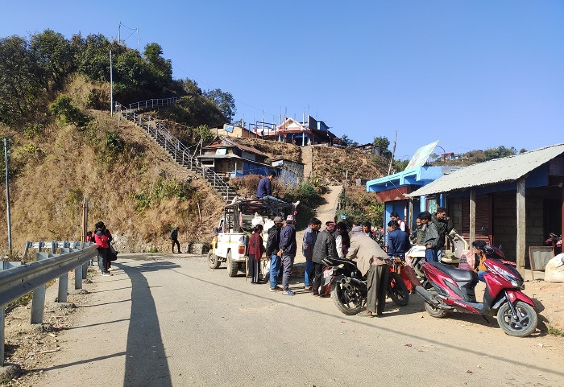 शक्तिखोर–फिस्लिङ सडकः भारी बोकेर नारायणगढ पुर्‍याउनुपर्ने बाध्यता हट्यो